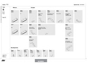DINEX 168100043 išmetimo sistema 
 Išmetimo sistema -> Išmetimo sistema, visa
