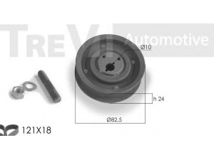 TREVI AUTOMOTIVE KD1112 paskirstymo diržo komplektas 
 Techninės priežiūros dalys -> Papildomas remontas