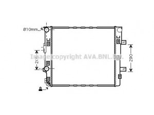 AVA QUALITY COOLING MS2405 radiatorius, variklio aušinimas
6685000002