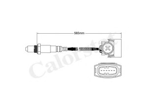 CALORSTAT by Vernet LS150007 lambda jutiklis 
 Variklis -> Variklio elektra
855392, 24404020, 9120292, 9198809