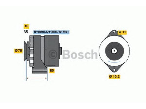 BOSCH 0 986 031 370 kintamosios srovės generatorius 
 Elektros įranga -> Kint. sr. generatorius/dalys -> Kintamosios srovės generatorius
51 26101 7138, 51 26101 7200