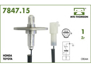 MTE-THOMSON 7847.15.051 lambda jutiklis 
 Elektros įranga -> Jutikliai
89465-87103, 89465-87103-000, 89465-87601-000