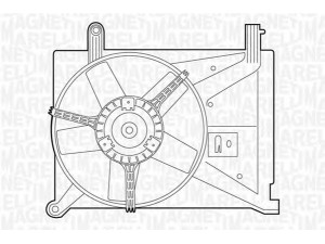 MAGNETI MARELLI 069422296010 ventiliatorius, radiatoriaus 
 Aušinimo sistema -> Oro aušinimas
2100022, 61Q0006, DA03050 + DA50002