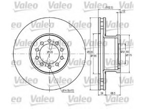 VALEO 187043 stabdžių diskas 
 Dviratė transporto priemonės -> Stabdžių sistema -> Stabdžių diskai / priedai
9704210112, 9704210612, 9704210112