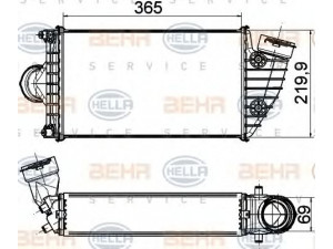 HELLA 8ML 376 765-211 tarpinis suslėgto oro aušintuvas, kompresorius 
 Variklis -> Oro tiekimas -> Įkrovos agregatas (turbo/superįkrova) -> Tarpinis suslėgto oro aušintuvas
996 110 989 71