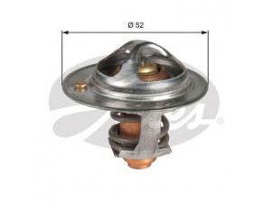GATES TH48682G1 termostatas, aušinimo skystis 
 Aušinimo sistema -> Termostatas/tarpiklis -> Thermostat
MN176384, 1352000015