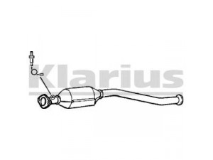 KLARIUS 311301 katalizatoriaus keitiklis 
 Išmetimo sistema -> Katalizatoriaus keitiklis
6025309206