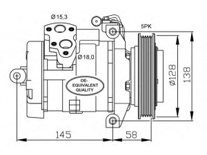 NRF 32697 kompresorius, oro kondicionierius 
 Oro kondicionavimas -> Kompresorius/dalys
0012306911, A0012306911