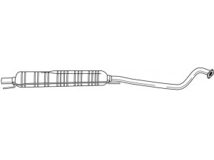 AKS DASIS SG40481 vidurinis duslintuvas