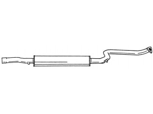 AKS DASIS SG16426 vidurinis duslintuvas