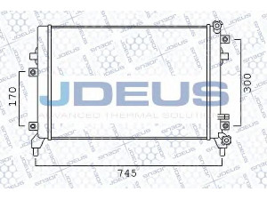 JDEUS 001M30 žemos temperatūros radiat., tarpinis suslėgto oro aušintuvas 
 Variklis -> Oro tiekimas -> Įkrovos agregatas (turbo/superįkrova) -> Žemos temperatūros radiatorius
1K0121251BN