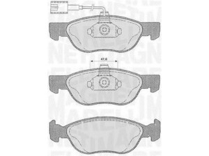 MAGNETI MARELLI 363916060102 stabdžių trinkelių rinkinys, diskinis stabdys 
 Techninės priežiūros dalys -> Papildomas remontas
77362090, 77362186, 77362316, 9947124