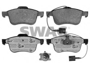 SWAG 72 11 6104 stabdžių trinkelių rinkinys, diskinis stabdys 
 Techninės priežiūros dalys -> Papildomas remontas
77364929