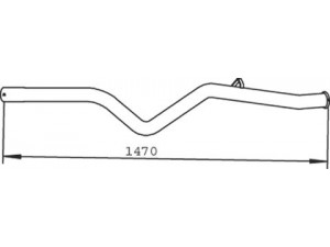 DINEX 28620 išleidimo kolektorius 
 Išmetimo sistema -> Išmetimo vamzdžiai
8587428