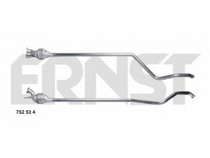 ERNST 752534 katalizatoriaus keitiklis 
 Išmetimo sistema -> Katalizatoriaus keitiklis
82 00 297 285, 82 00 535 875