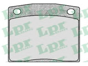 LPR 05P173 stabdžių trinkelių rinkinys, diskinis stabdys 
 Techninės priežiūros dalys -> Papildomas remontas
45022634651, 45022659010, 45022659020