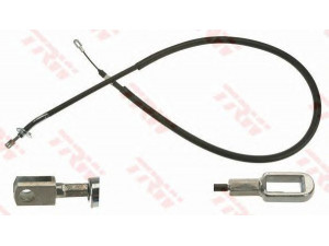 TRW GCH3002 trosas, stovėjimo stabdys 
 Stabdžių sistema -> Valdymo svirtys/trosai
9014201885, 9044200185, 2D0609721