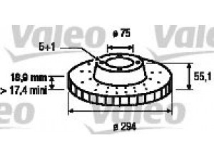 VALEO 186861 stabdžių diskas 
 Dviratė transporto priemonės -> Stabdžių sistema -> Stabdžių diskai / priedai
34 21 1 165 563, 34 21 6 855 154