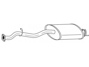 AKS DASIS SG32421 vidurinis duslintuvas