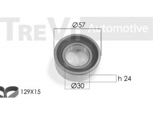 TREVI AUTOMOTIVE KD1209 paskirstymo diržo komplektas 
 Techninės priežiūros dalys -> Papildomas remontas
71736718, 71736718