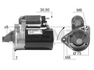 MESSMER 220036 starteris 
 Elektros įranga -> Starterio sistema -> Starteris
M2T47381, 31100-75F01, 10 455 503