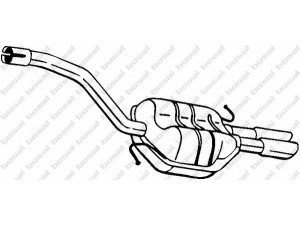 BOSAL 233-199 galinis duslintuvas 
 Išmetimo sistema -> Duslintuvas
3C0 253 609 BR
