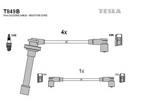 TESLA T849B uždegimo laido komplektas 
 Kibirkšties / kaitinamasis uždegimas -> Uždegimo laidai/jungtys
22450-71J26, 22450-74Y26