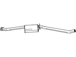 AKS DASIS SG40441 vidurinis duslintuvas