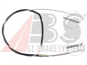 A.B.S. K10226 trosas, stovėjimo stabdys 
 Stabdžių sistema -> Valdymo svirtys/trosai
34 41 1 150 896