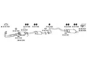 HJS Ma_162 išmetimo sistema 
 Išmetimo sistema -> Išmetimo sistema, visa