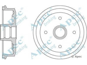 APEC braking DRM9158 stabdžių būgnas 
 Stabdžių sistema -> Būgninis stabdys -> Stabdžių būgnas
4351182001, 4351182002