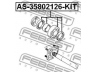 FEBEST AS-35802126-KIT guolis, kardaninis velenas
09269-35010