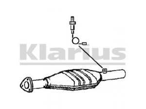 KLARIUS 311757 katalizatoriaus keitiklis 
 Išmetimo sistema -> Katalizatoriaus keitiklis
46518205, 46518205, 46518205