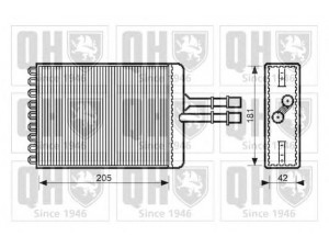 QUINTON HAZELL QHR2100 šilumokaitis, salono šildymas 
 Šildymas / vėdinimas -> Šilumokaitis
18 43 107, 90 46 3839