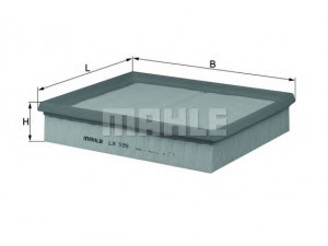 KNECHT LX 539 oro filtras 
 Filtrai -> Oro filtras
6040940904, 6040941904