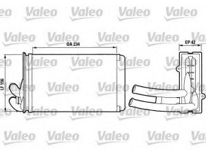 VALEO 812012 šilumokaitis, salono šildymas 
 Šildymas / vėdinimas -> Šilumokaitis
894819031A