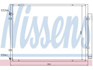 NISSENS 940168 kondensatorius, oro kondicionierius 
 Oro kondicionavimas -> Kondensatorius
88460-48060, 88460-48061