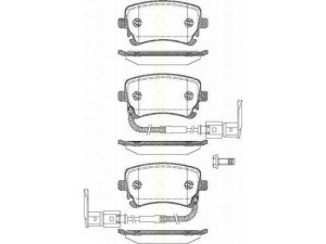 TRISCAN 8110 29041 stabdžių trinkelių rinkinys, diskinis stabdys 
 Techninės priežiūros dalys -> Papildomas remontas
4B3 698 451 A, 4F0 698 451 H, 3D0 698 451