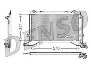 DENSO DCN17020 kondensatorius, oro kondicionierius 
 Oro kondicionavimas -> Kondensatorius
2108300370, 2108300470
