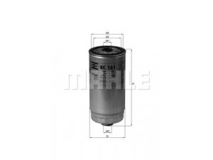 KNECHT KC 161 kuro filtras 
 Techninės priežiūros dalys -> Papildomas remontas
5001860111, 7421053617, 5001860111