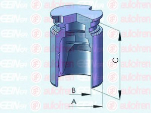 AUTOFREN SEINSA D025422 stūmoklis, stabdžių apkaba 
 Stabdžių sistema -> Stabdžių matuoklis -> Stabdžių dalys