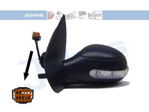 JOHNS 57 26 37-76 išorinis veidrodėlis 
 Kėbulas -> Liukai/stogai/durys/stoglangis/sulankstomas stogas -> Durys/dalys