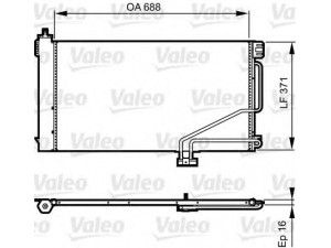 VALEO 814186 kondensatorius, oro kondicionierius 
 Oro kondicionavimas -> Kondensatorius
1715000154