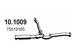 ASSO 10.1009 išleidimo kolektorius 
 Išmetimo sistema -> Išmetimo vamzdžiai
75519165