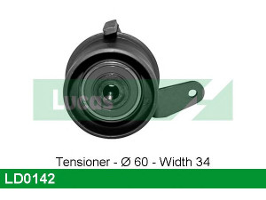 LUCAS ENGINE DRIVE LD0142 įtempiklio skriemulys, paskirstymo diržas
MD325568