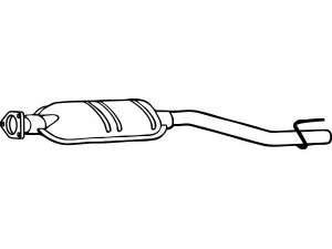 FENNO P3669 vidurinis duslintuvas 
 Išmetimo sistema -> Duslintuvas
2024903521