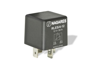 NAGARES RLES/4-12 relė, pagrindinė srovė