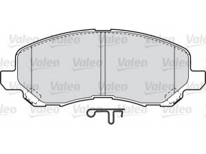 VALEO 598886 stabdžių trinkelių rinkinys, diskinis stabdys 
 Techninės priežiūros dalys -> Papildomas remontas
4605A261, 4605A491, 4605A557, 4605A879