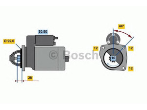 BOSCH 0 986 023 440 starteris
S12-85, S12-87, 2873 A 104, 3539 389 M91