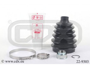 CDX 22-9303 gofruotoji membrana, kardaninis velenas 
 Ratų pavara -> Gofruotoji membrana